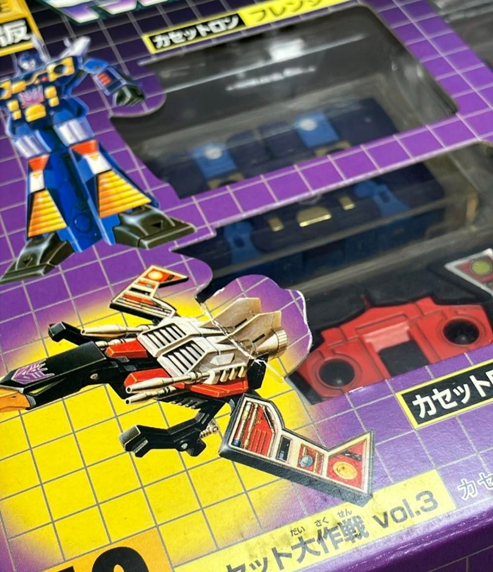 トランスフォーマー デストロンフィギュア カセット大作戦vol.3 復刻版 カセットロン タカラトミー トランスフォーマー デストロンフィギュア カセット大作戦vol.3