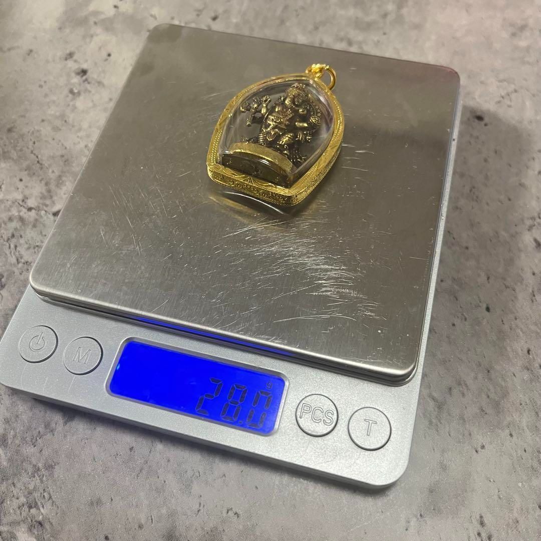 ゴールド ガネーシャ プラクルアン クマントーイ タイのお守り金運