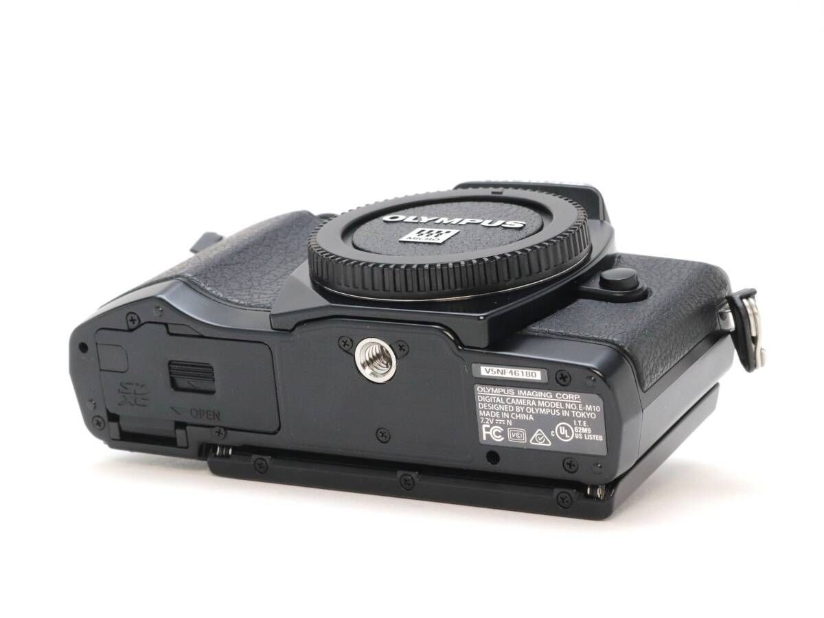 AB+ (良品) Olympus オリンパス OM-D E-M10 ブラック ボディ