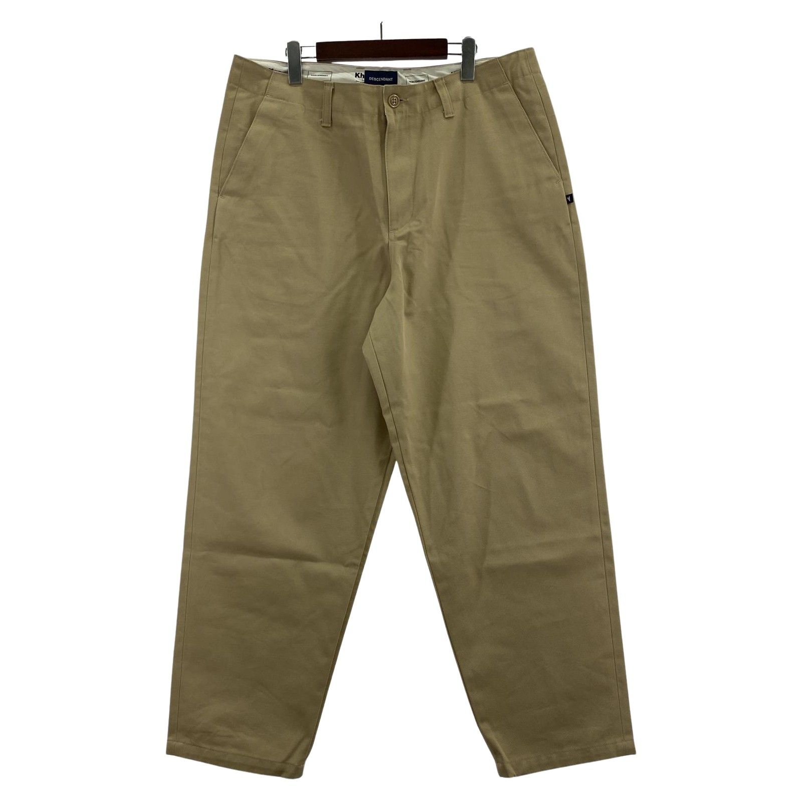 DESCENDANT KhaKee テーパードパンツ チノパン ベージュ DESCENDANT KhaKee テーパードパンツ チノパン ベージュ