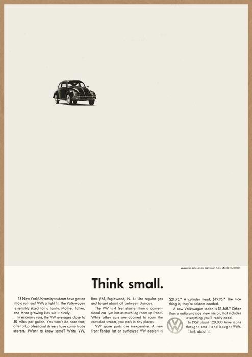 ワーゲン ビートル VW レトロミニポスター B5サイズ ◇ 複製広告