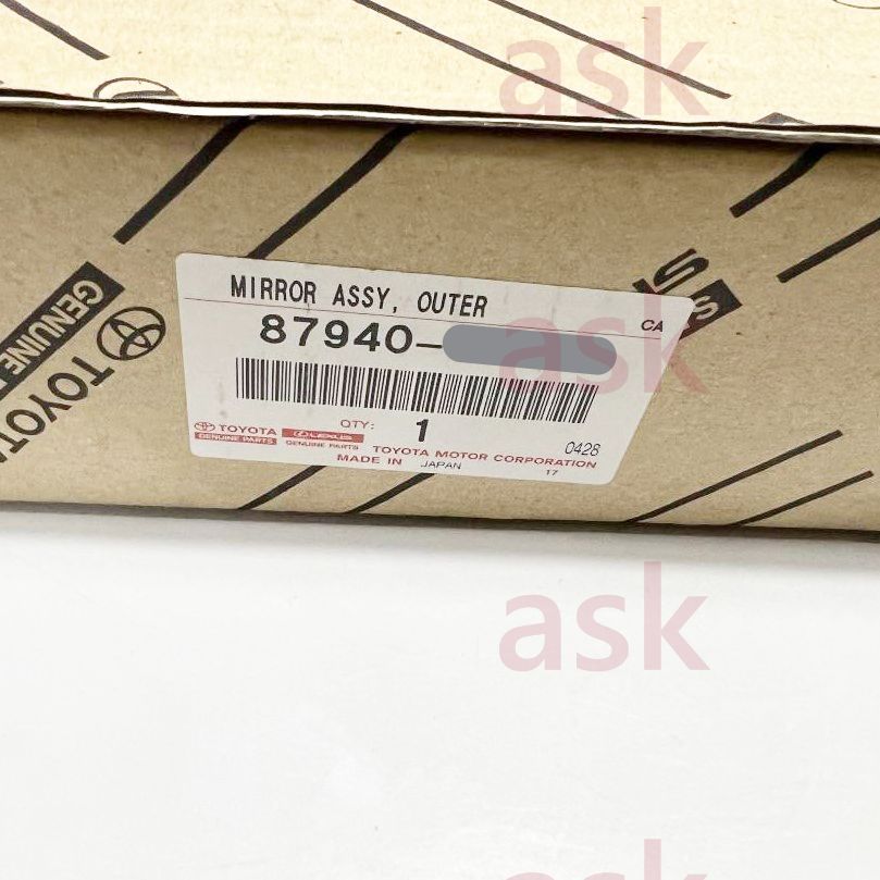 ☆新品 トヨタ ランドクルーザー 70系用 アウター リヤビュー ミラー  