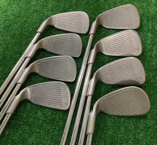 ピン i3 O-SIZE 9S アイアンセット IR CUSHIN JZスチール フレックスS メンズ 男性用 右利き 右用 Dランク ゴルフクラブ