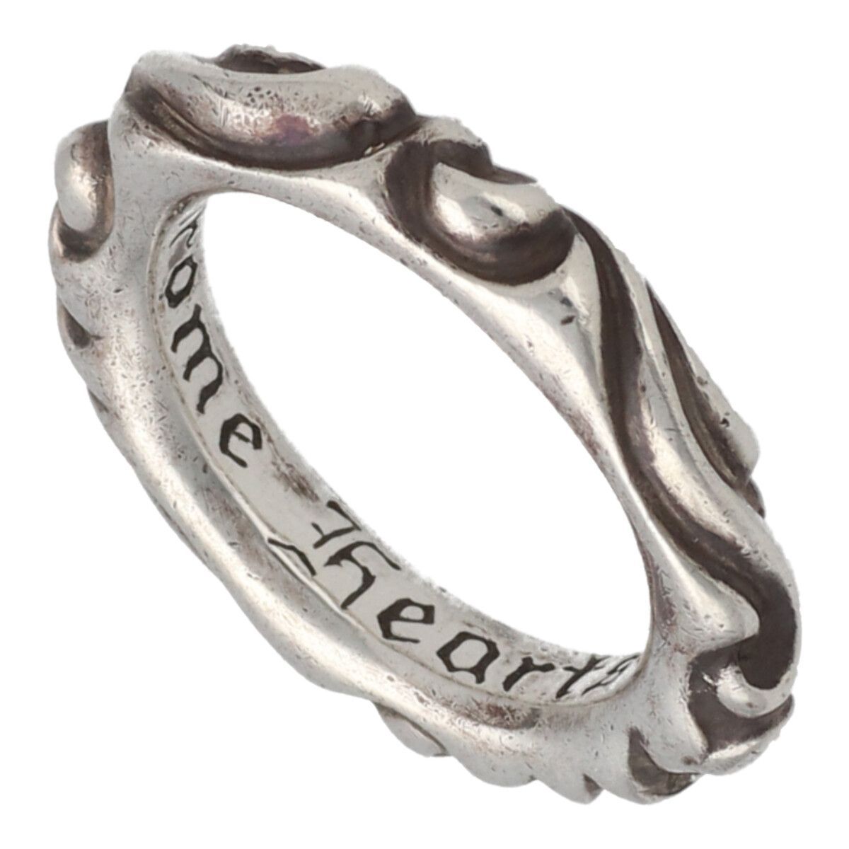 CHROME HEARTS スクロールバンド リング