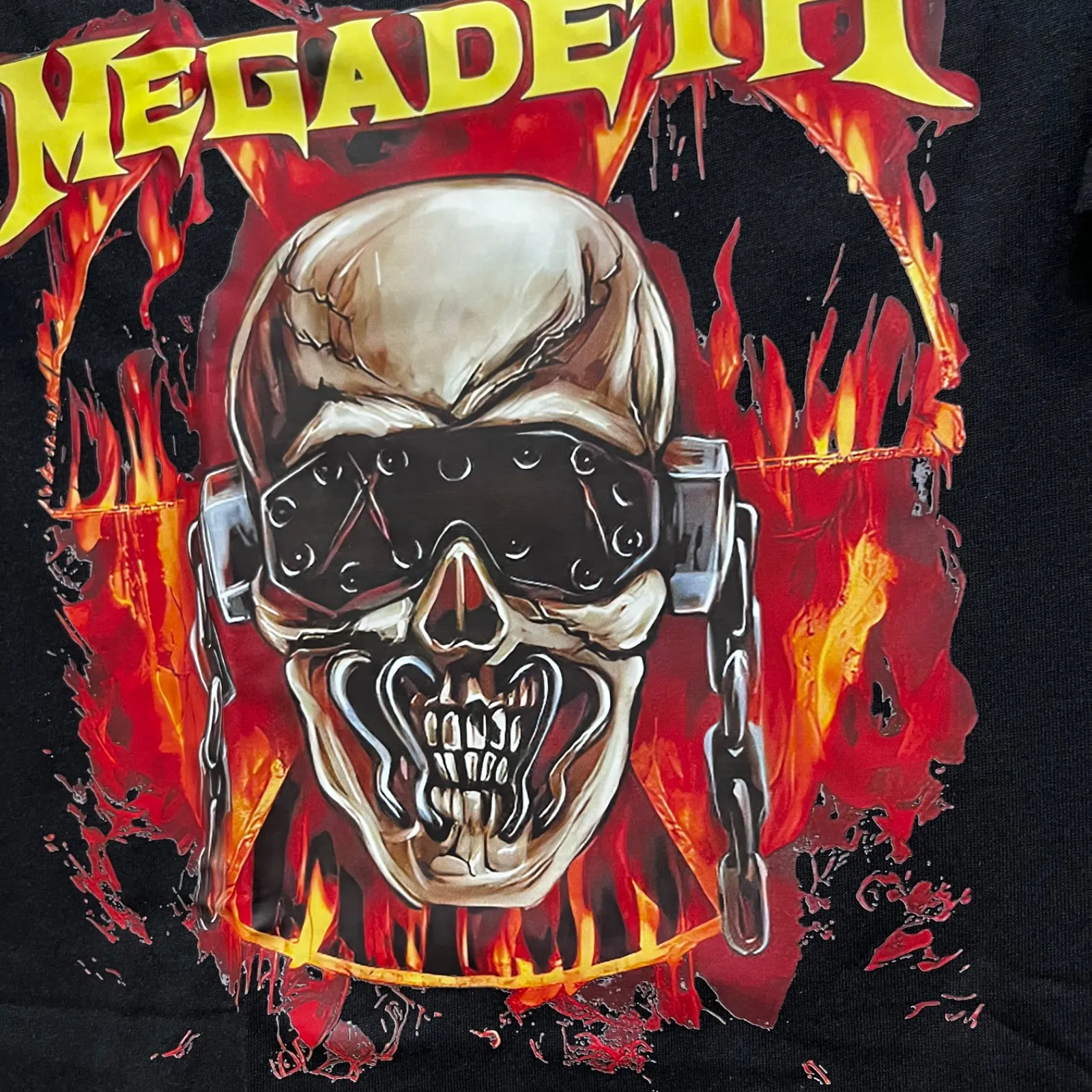 新品】メガデス MEGADETH バンドTシャツ メタル ロック ブラック 
