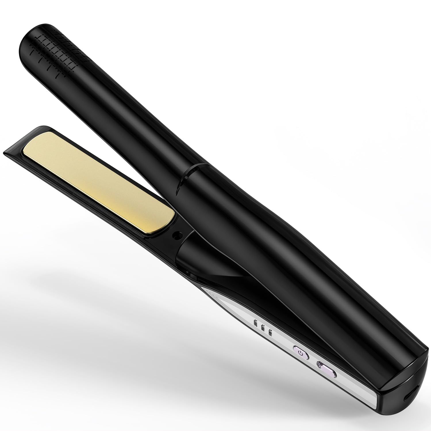 ギフト 男女兼用 持ち運び便利 軽量 誤起動防止ロック 家庭 通勤 旅行 出張用 自動電源OFF 大容量バッテリー Type-C充電式 30秒急速加熱 日本語説明書付き マイナスイオン機能搭載 160 180 200℃ 3段階温度 カール＆ストレートヘ