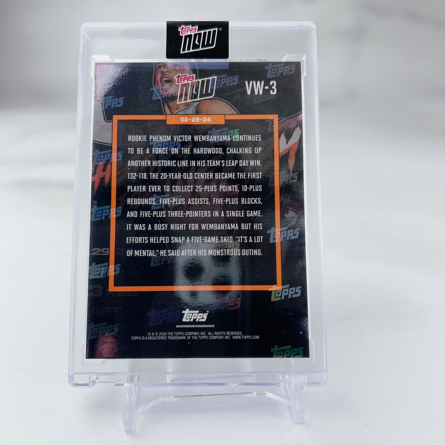 ☆完全受注生産品☆完全未開封☆ビクター・ウェンバンヤマ☆NBA
