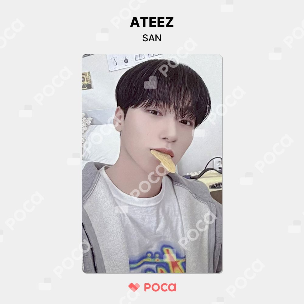 ATEEZ サン 2025 シーグリ KQ 特典 トレカ ATEEZ アチズ シーグリ 2025 KQ 特典 トレカ ウヨン