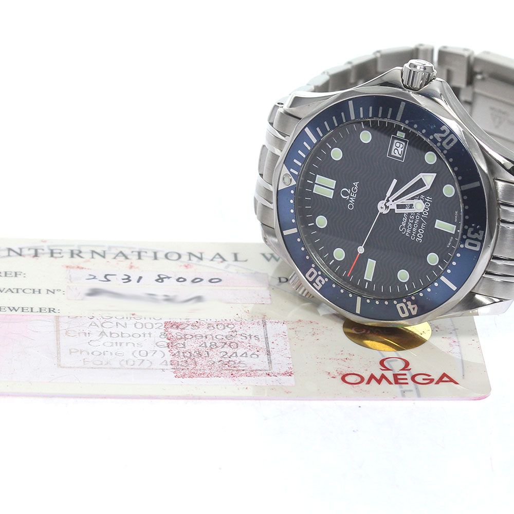 オメガ OMEGA 2531.80 シーマスター300 デイト 自動巻き メンズ OMEGA（オメガ） OMEGA 2531.80 シーマスター300 デイト 自動巻き