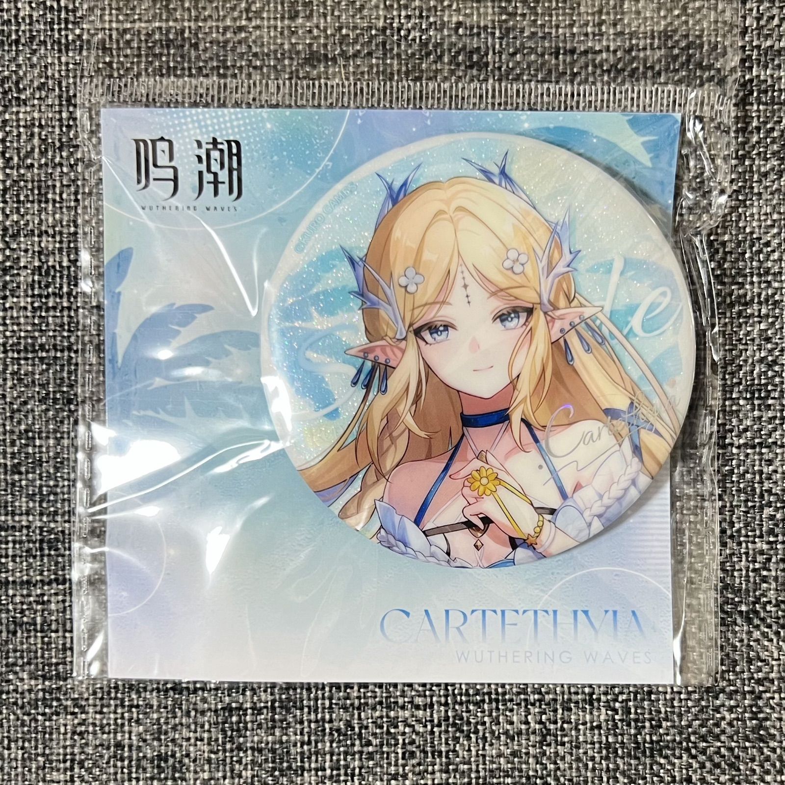 公式正規品 鳴潮 ChinaJoy 缶バッジ カルテジア ザンニー 男漂泊