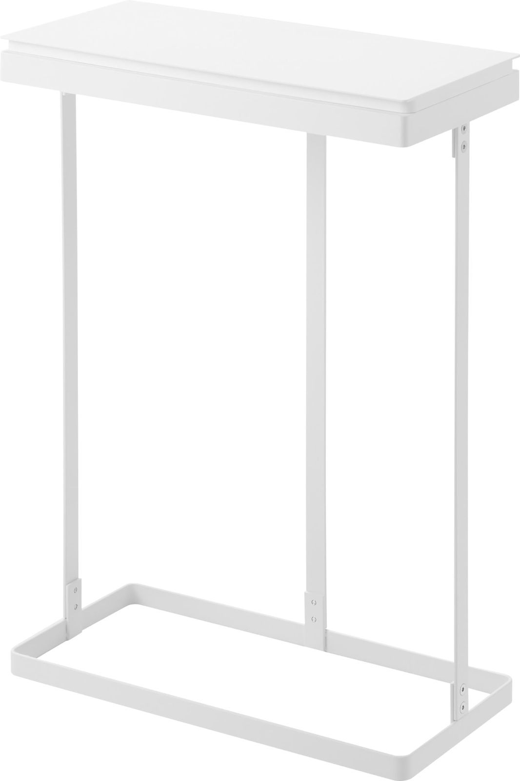 Color ホワイト_Style 単品 山崎実業 Yamazaki スリム 蓋付き 分別 ゴミ袋ホルダー 45L 横開き ホワイト W39×D19×H55cm タワー tower ゴミ箱 取り換え簡単 1761