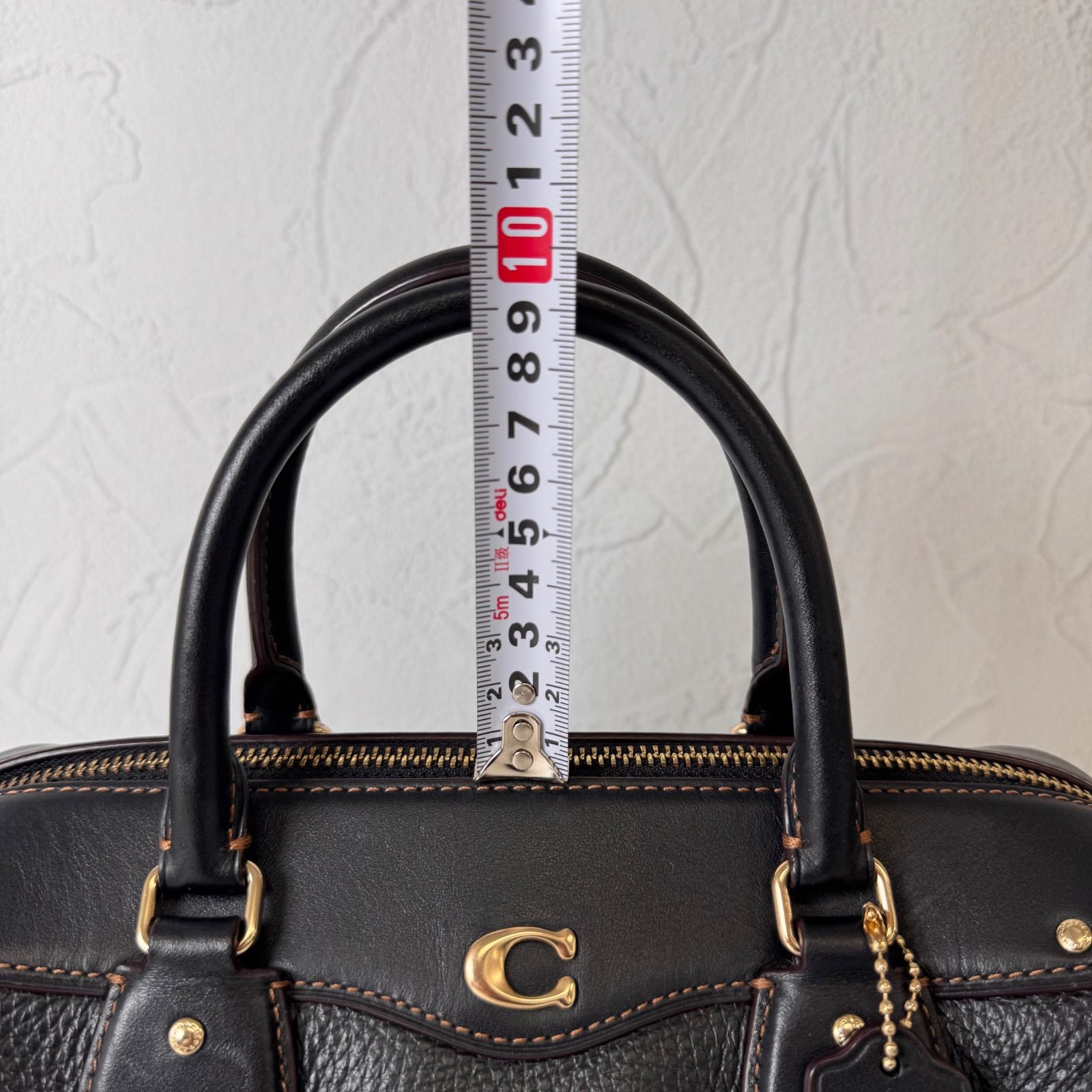 COACH　２WAYバッグ　ボストン　ショルダー　レザー　ブラック COACH コーチ ボストンバッグ 旅行かばん メンズ 2Way レザー