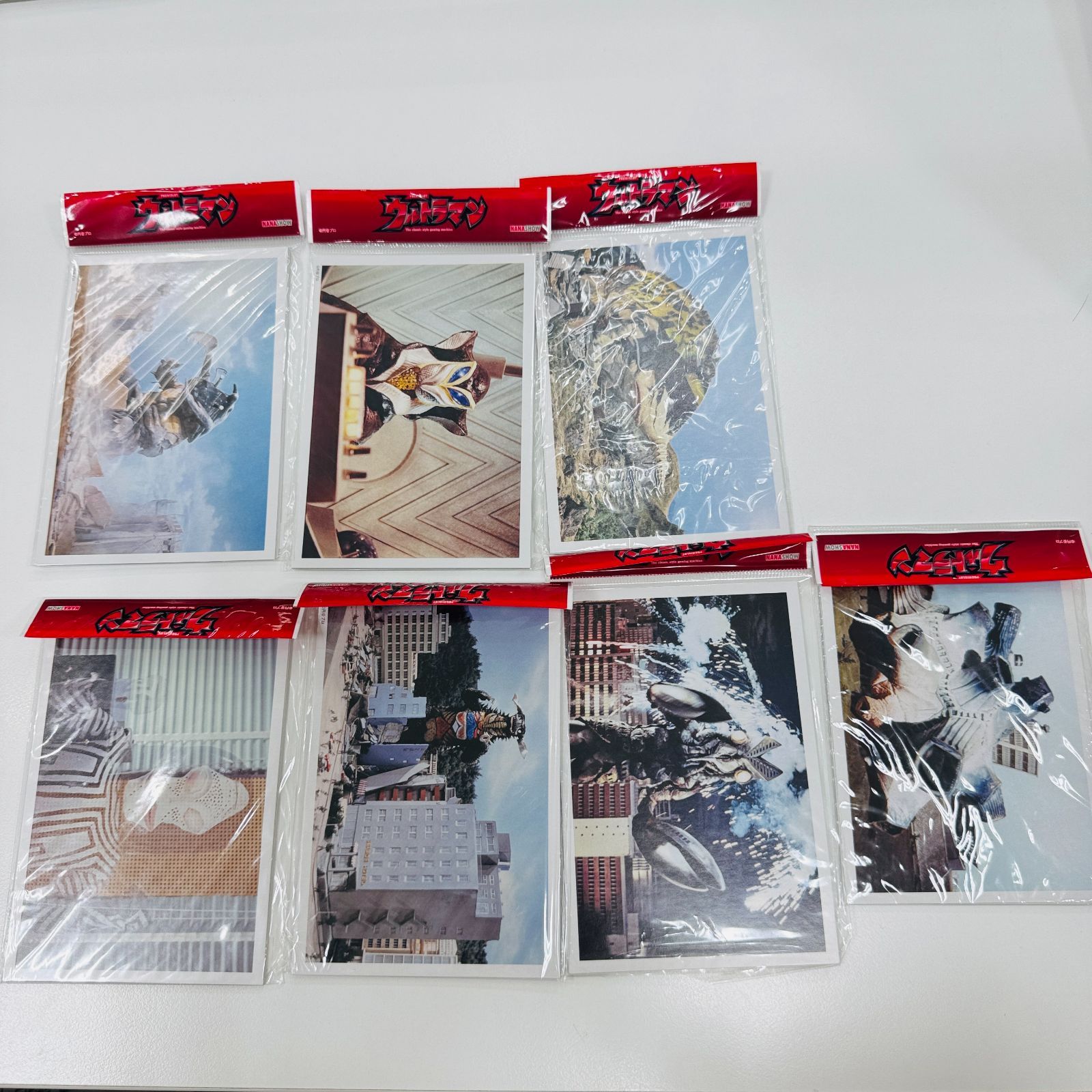 A【コレクション】①ウルトラマン カード ポストカード風ブロマイド