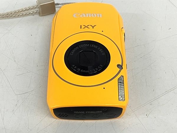 Canon IXY 30S PC1473 コンパクトデジタルカメラ イエロー 中古