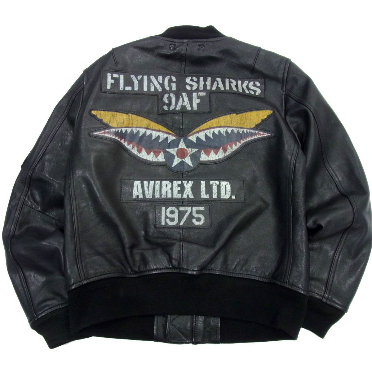 avirex アヴィレックス flying sharks トップ フライングシャークス ma-1 tシャツ