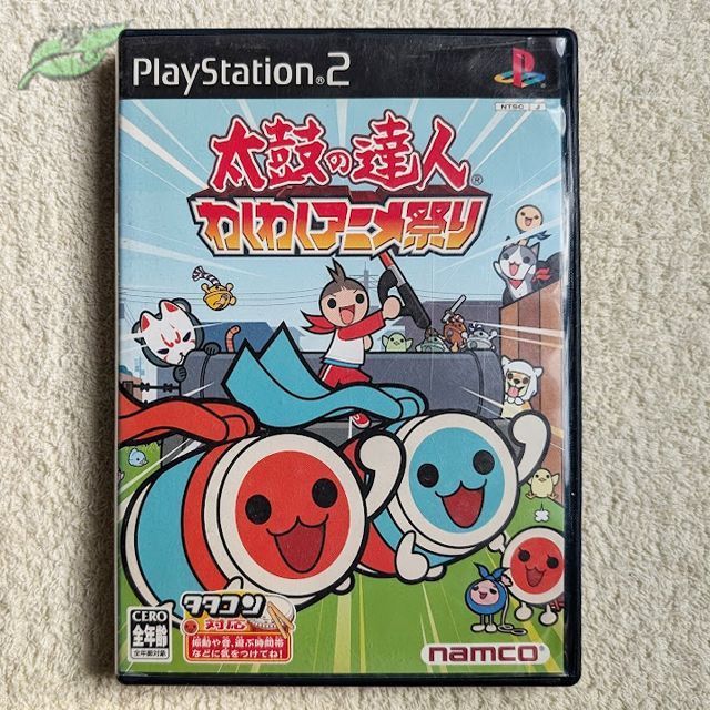 太鼓の達人 PLAYSTATION2 プレステ 研磨 追跡有 太鼓の達人 わくわくアニメ祭り（タタコンなし） PS2