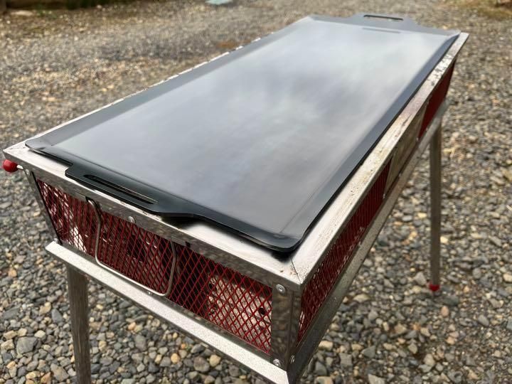 コールマン クールスパイダープロ対応鉄板 フチ曲げフラット