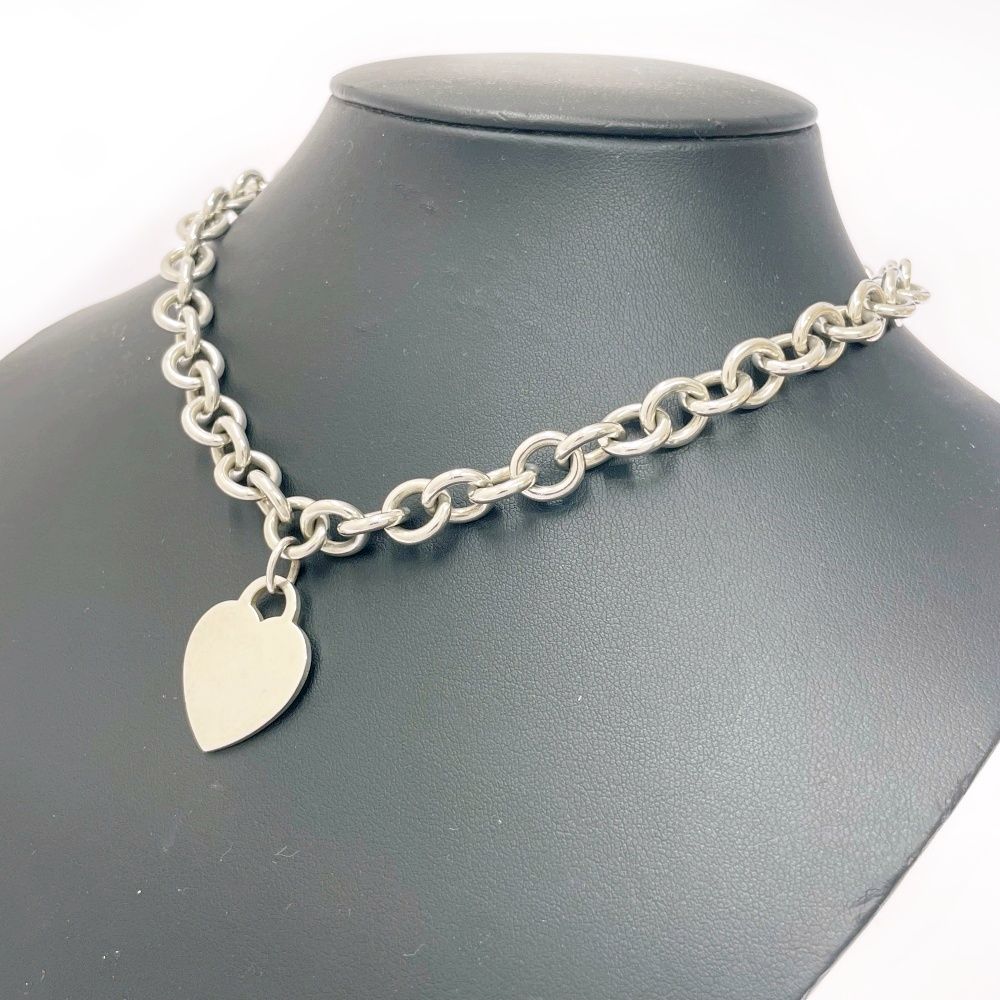 中古】TIFFANY&Co. ティファニー シルバー ハートモチーフ