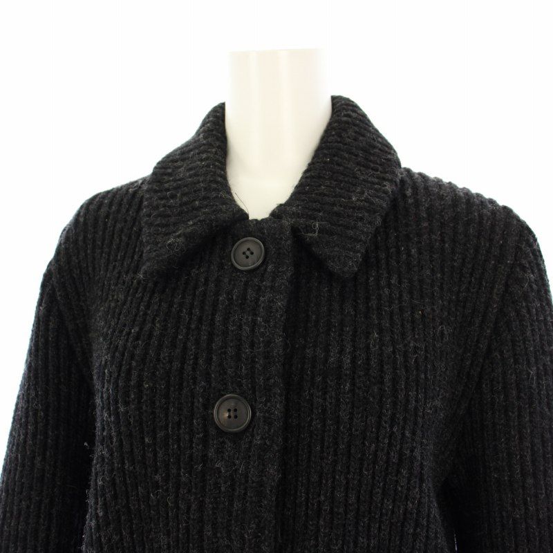 A.P.C. ニットジャケット　カーディガン　ウール　ブラック アーペーセー アーペーセー A.P.C. カーディガン ニットジャケット ウール S