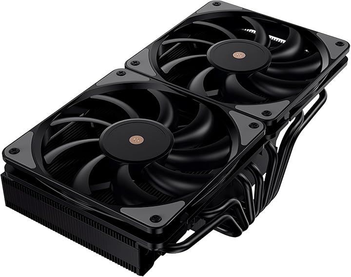 スモールラボ JF13K 240mm デュアルファン トップフロー CPUクーラー 空冷クーラー LED ARGB 5v 3pin LGA1700|1200|115X AMD AM5|AM4ソケットに対応 4pin PWM 非発光ブラック