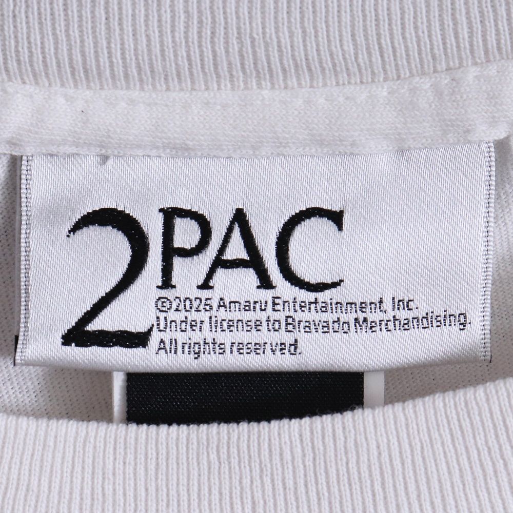 未使用 SAINT MICHAEL 2PAC 2PC SS TEE Lサイズ ホワイト SM-HR8-0000 
