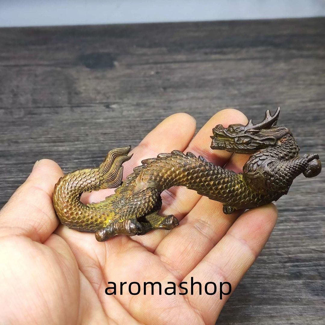 銅 細工 火麒麟 茶寵 書卓 装飾品 工芸品 置物 Amazon.com: 铜麒麟家居摆件一对纯铜麒麟踩八卦麒麟办公室客厅