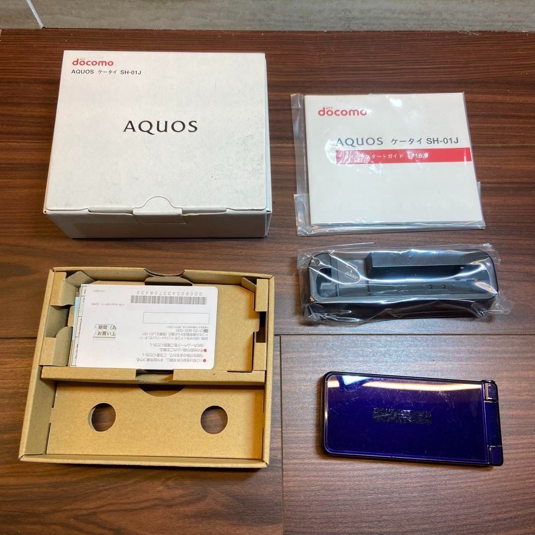 AQUOS ケータイ SH 01 J ガラケー 4653