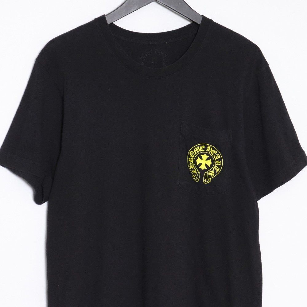 CHROME HEARTS 英字バックプリントTシャツ Mサイズ ブラック