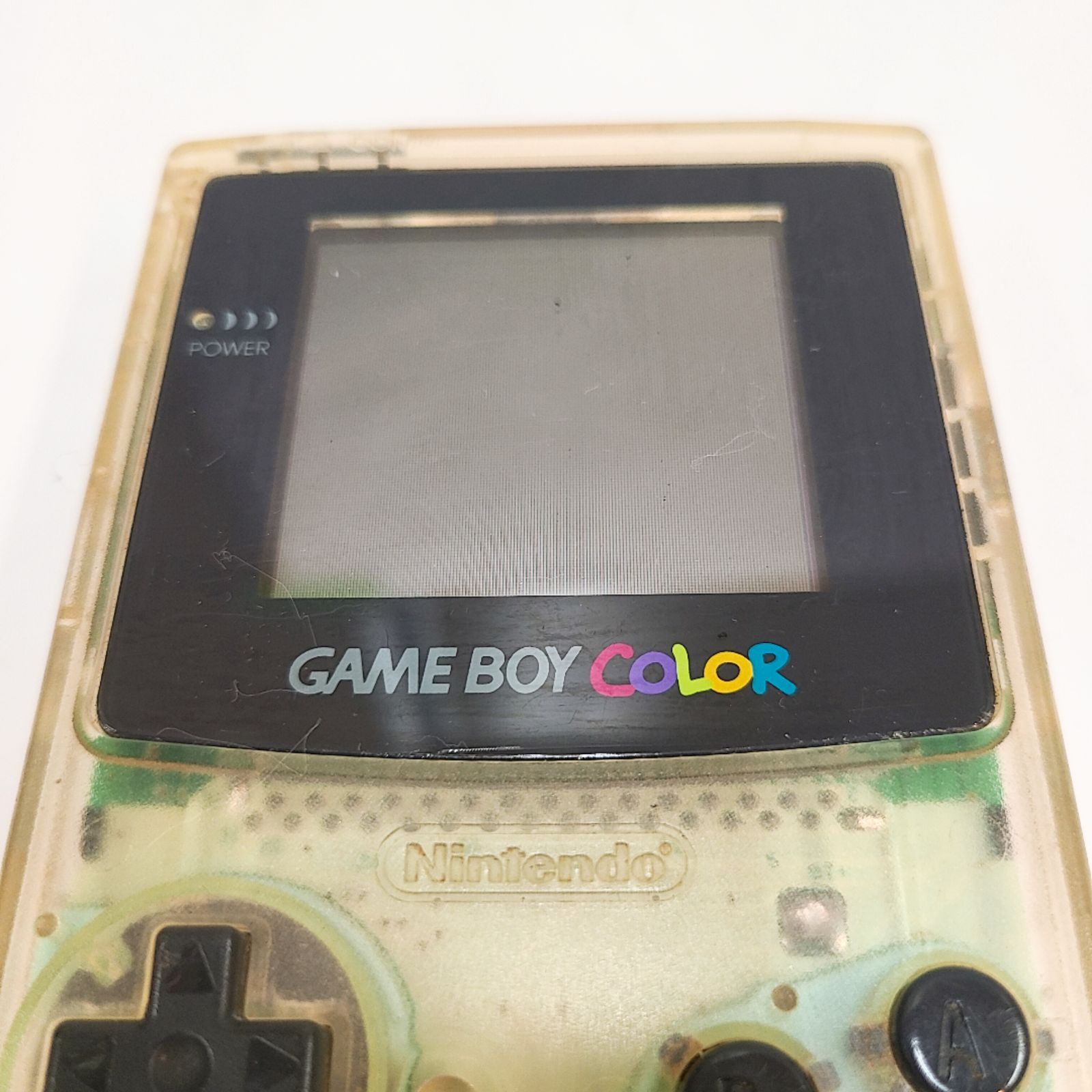 GAMEBOY COLOR ゲームボーイ カラー 本体 クリア ジャンク - メルカリ