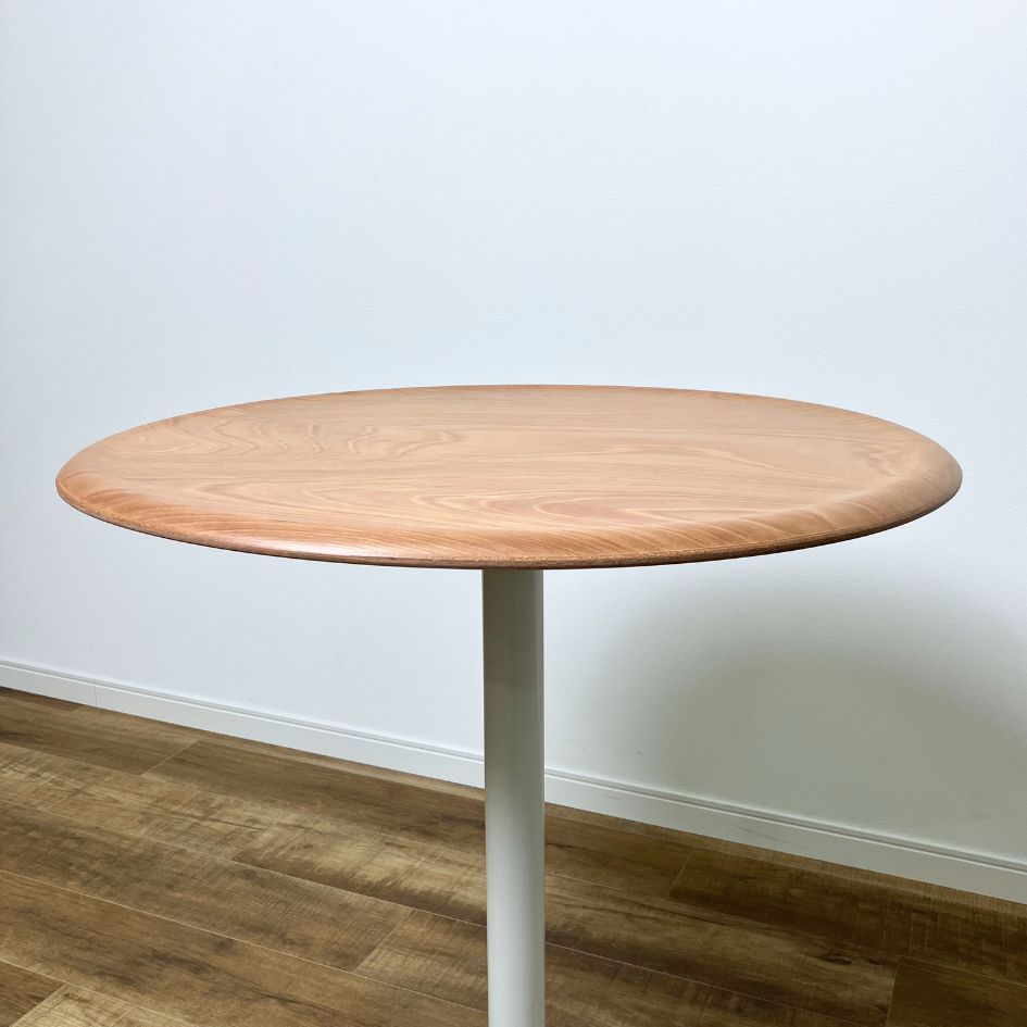 未使用品】MAGIS PIPE TABLE TV1020 WHITE 5107 / Light Beech 7009
