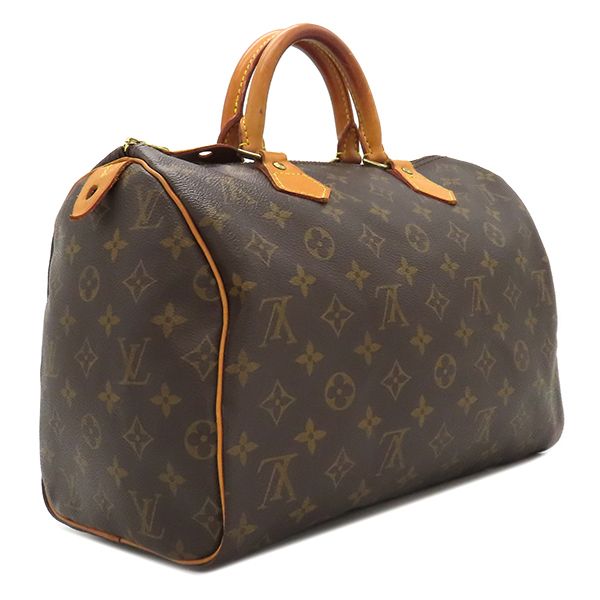 ルイヴィトン LOUIS VUITTON ハンドバッグ スピーディ 30 モノグラムキャンバス モノグラム ゴールド金具 茶 ミニボストン 鍵 パドロック M41526 TH0042