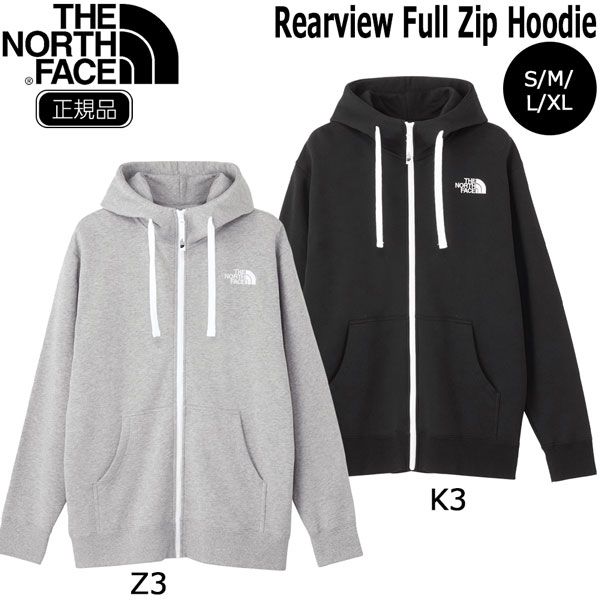 ザノースフェイス THE NORTH FACE REARVIEW FULL ZIP HOODIE リアビューフルジップフーディ