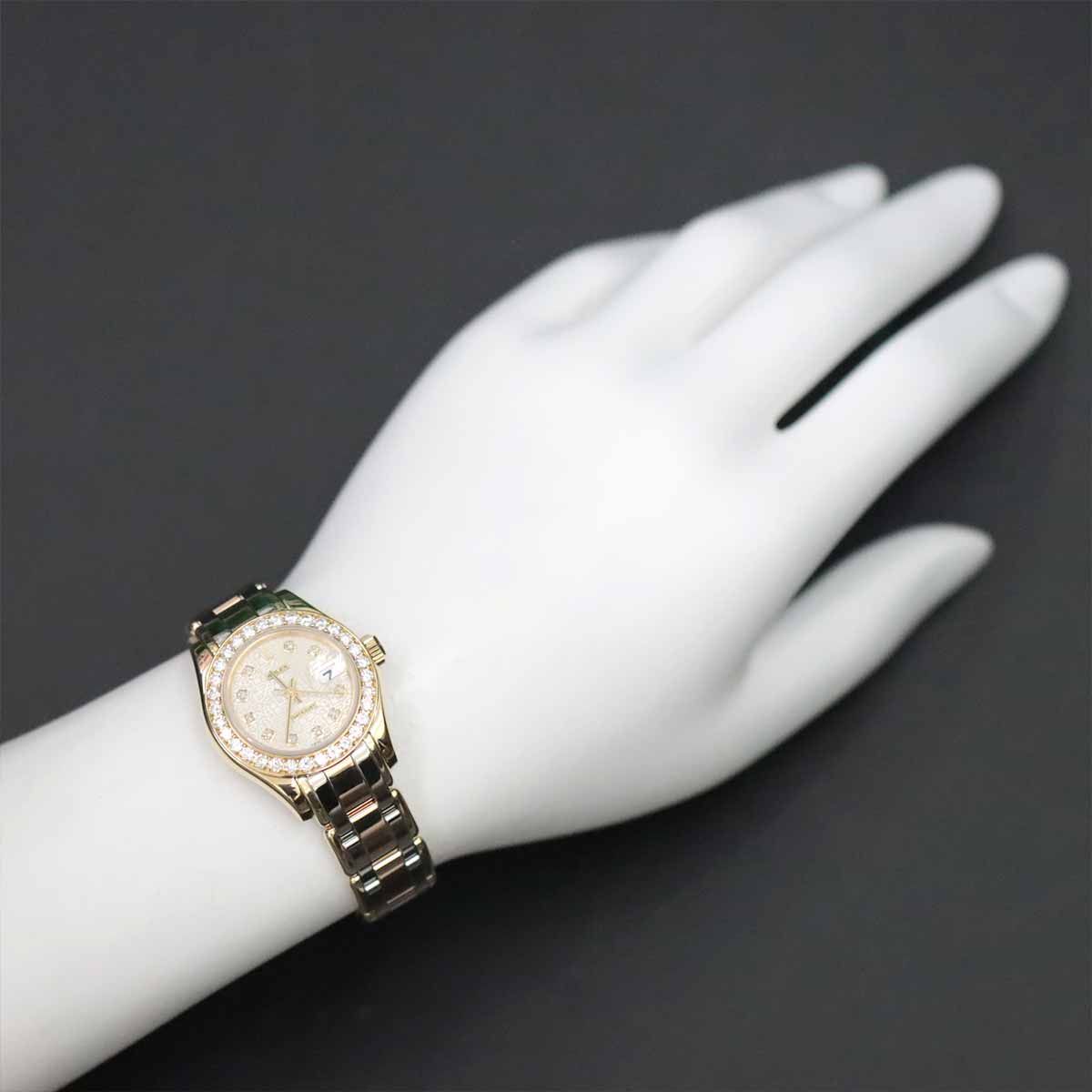 ロレックス ROLEX デイトジャスト 69298G W番 ダイヤベゼル