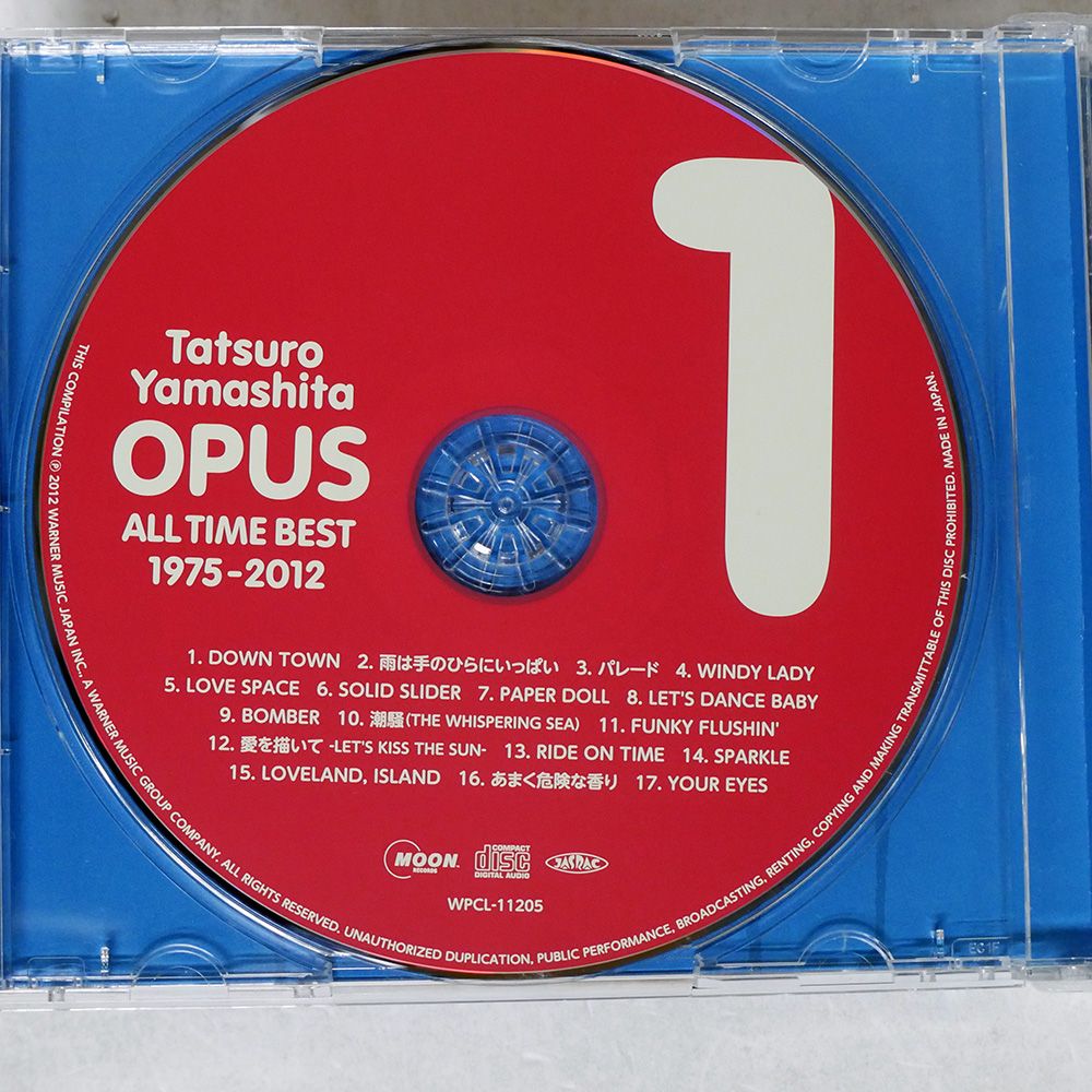 帯 国内盤 山下達郎/オーパス オールタイムベスト 1975-2012