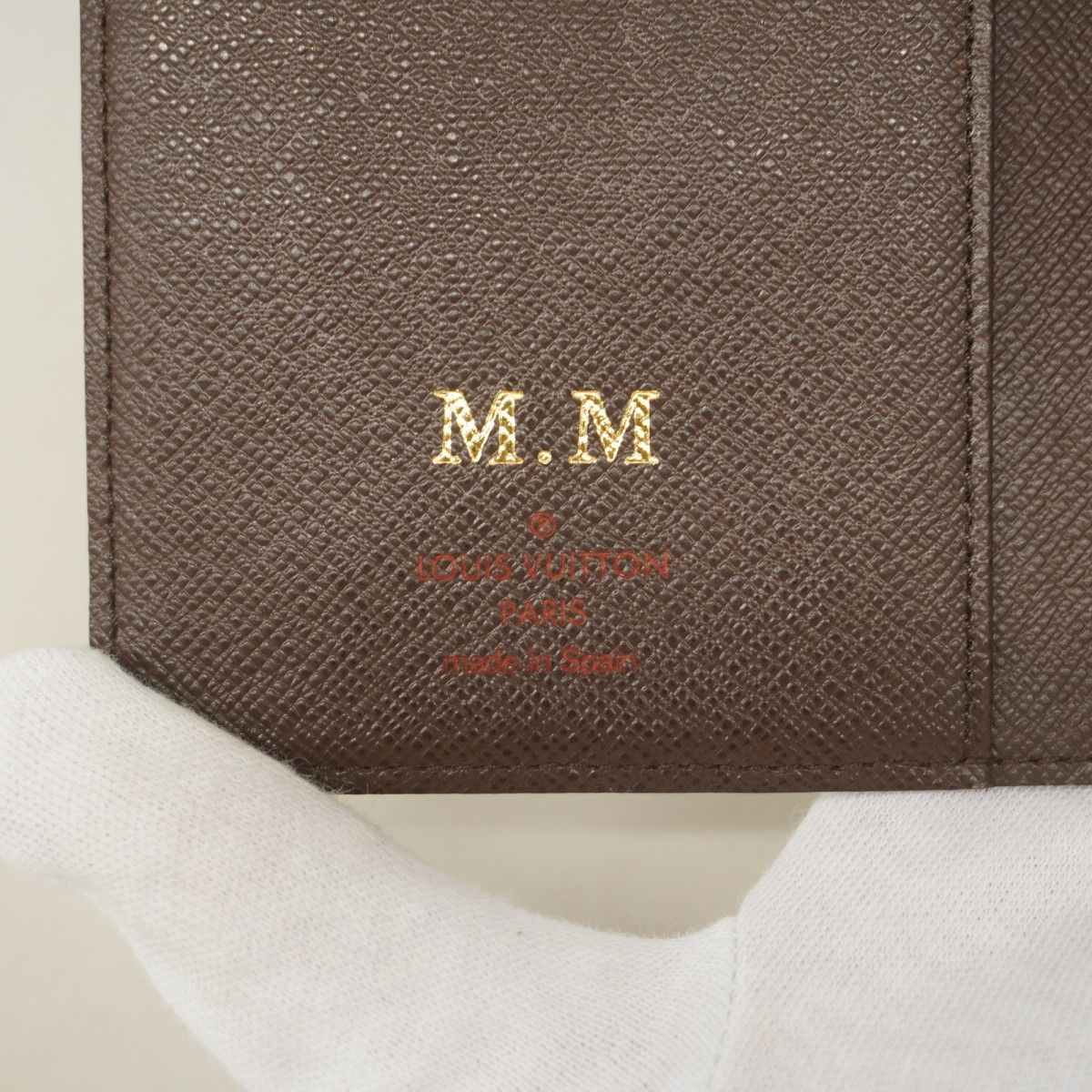 5ma0705 ルイヴィトン 手帳カバー ダミエ アジェンダポッシュ R20703 エベヌ メンズ レディース ユニセックス SKLAD-KIRPICHA_RU