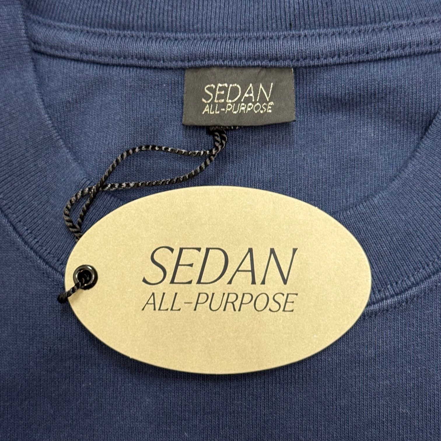 参考上代22000円 未使用品 SEDAN ALL-PURPOSE 24AW Oval Logo Line Top 
