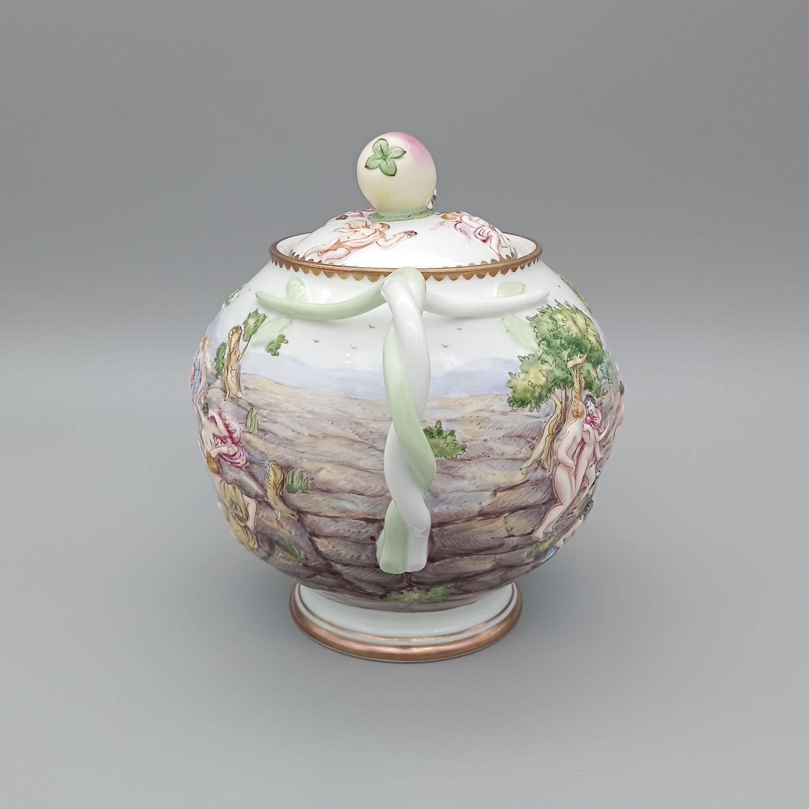 リチャードジノリ カポディモンテ ティーポット RICHARD GINORI