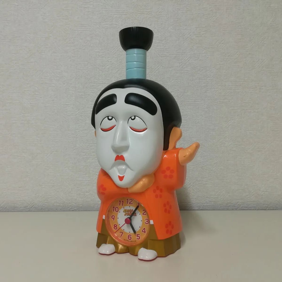 志村けんのバカ殿様 おしゃべり目覚まし時計 動作確認済 中古