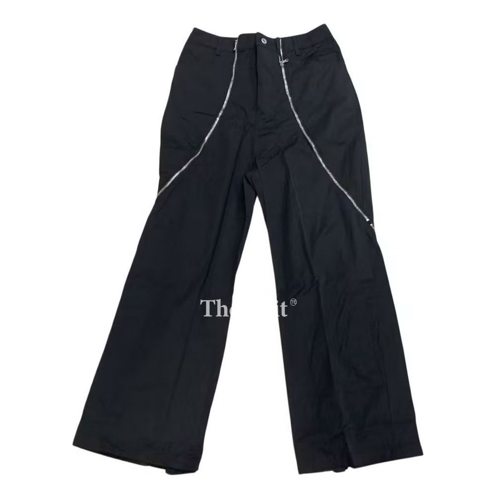 FFFPOSTALSERVICE Zip Trouser Black パンツ