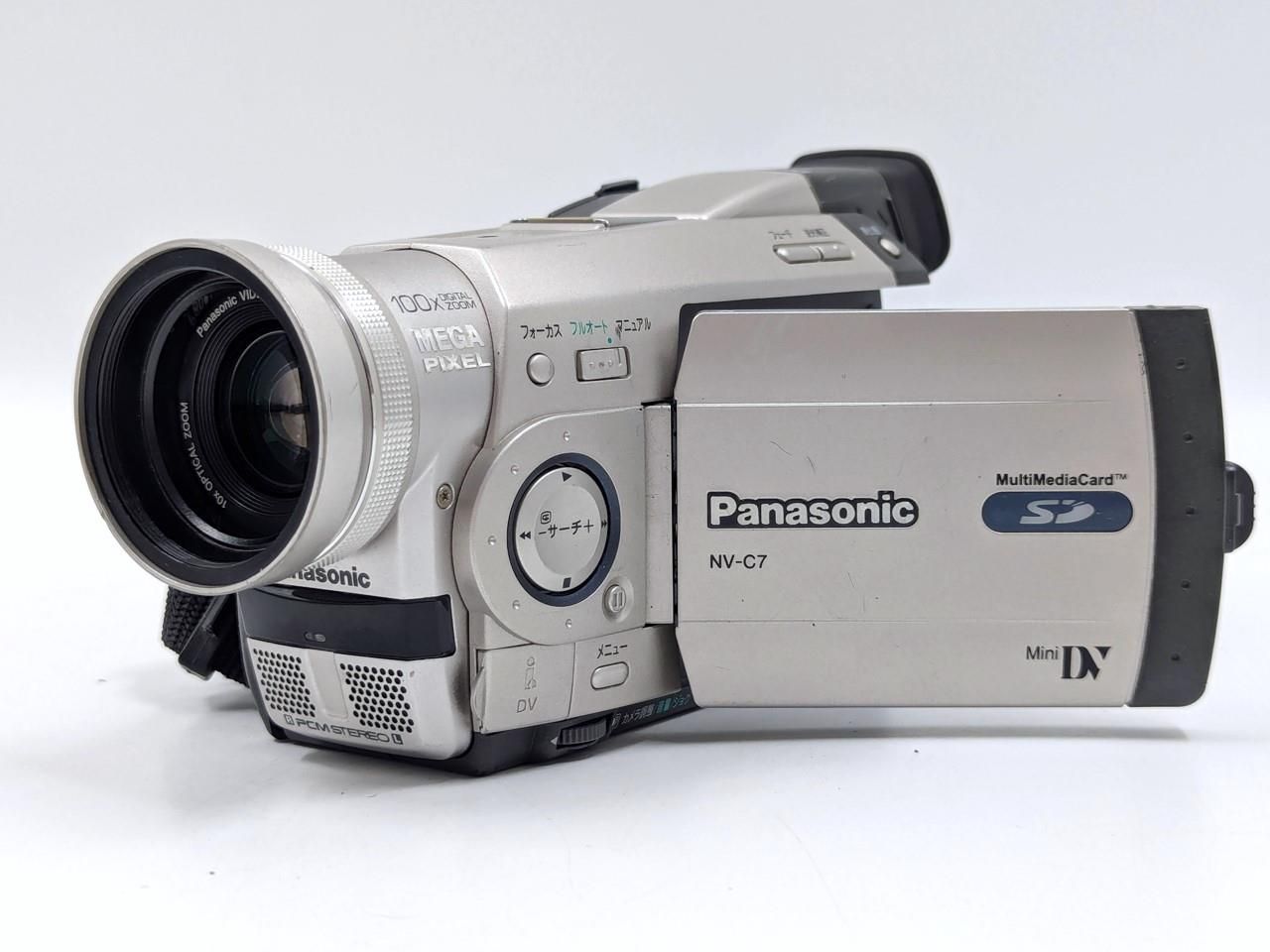 miniDVのダビングに Panasonic パナソニック ビデオカメラ NV C 7 01 7日間保証付き