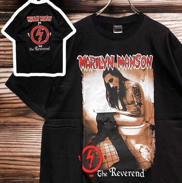 マリリンマンソン MARILYN MANSON トイレ Tシャツ tee ティーシャツ