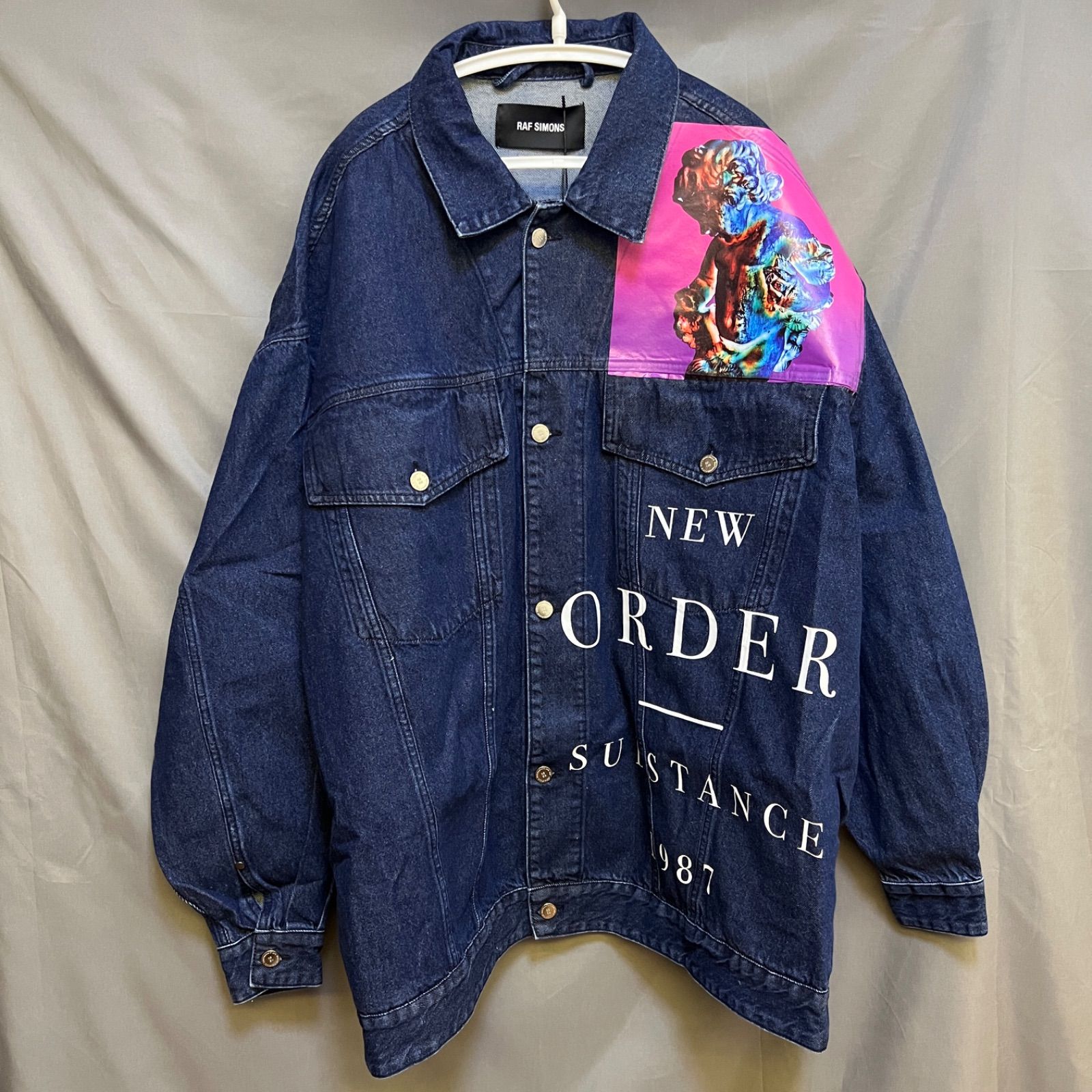 RAF SIMONS (ラフシモンズ) 18SS Oversized Denim Jacket New Order