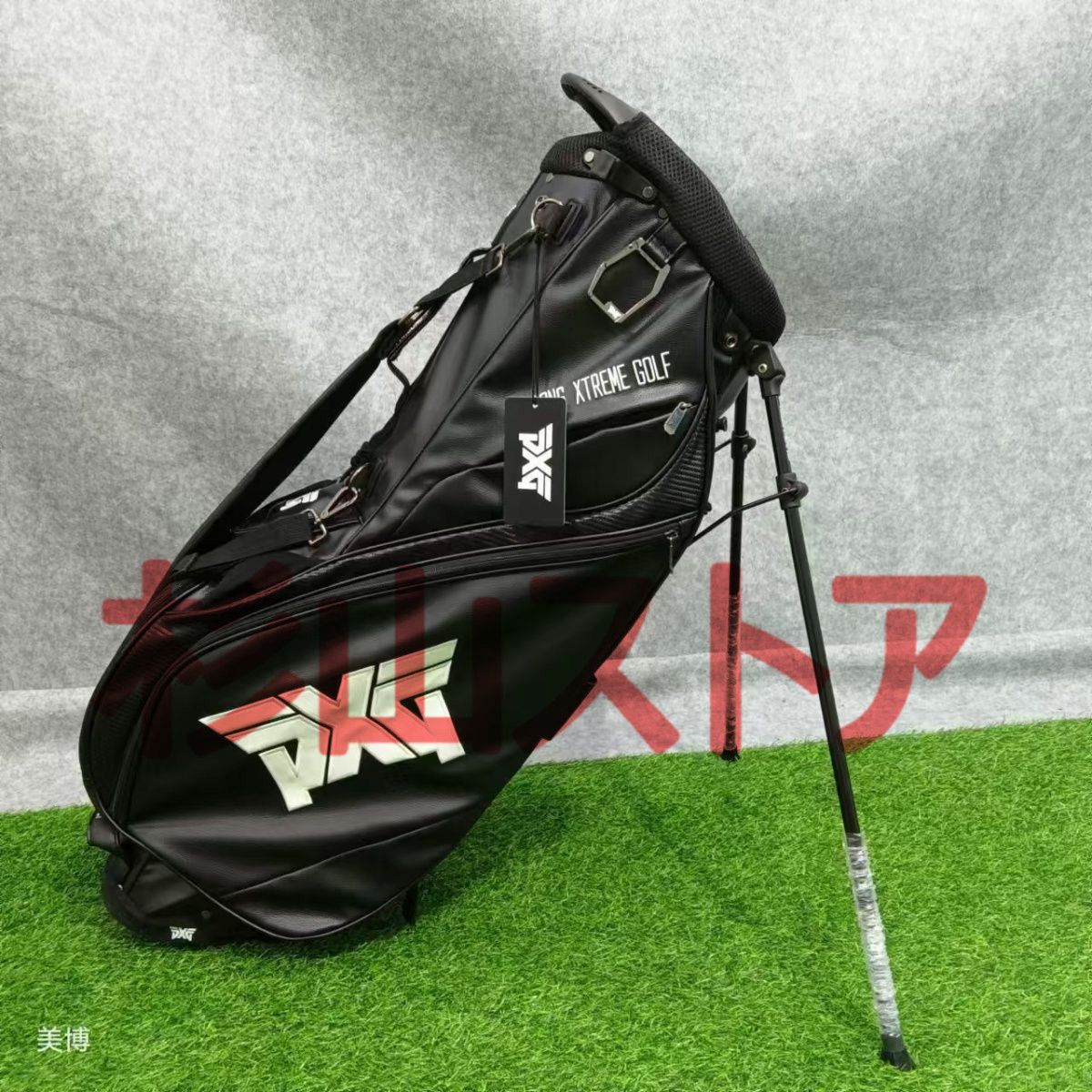 PXG ゴルフバッグ キャディバッグ 6分割 ゴルフバッグ クラブケース 黒 PXG ゴルフバッグ キャディバッグ 6分割 ゴルフバッグ クラブケース 黒