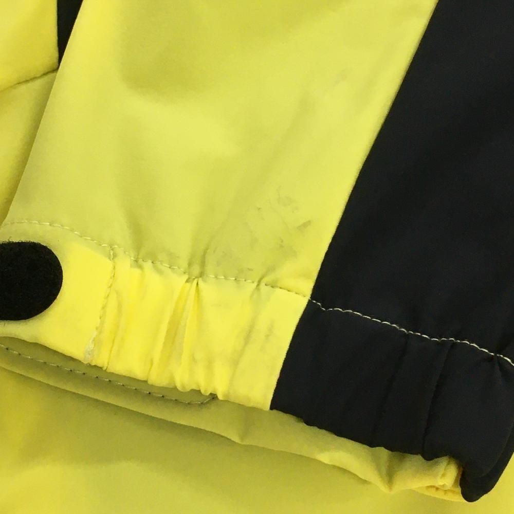 美品】デサントゴルフ ジャケット イエロー×黒 ストレッチ 裏