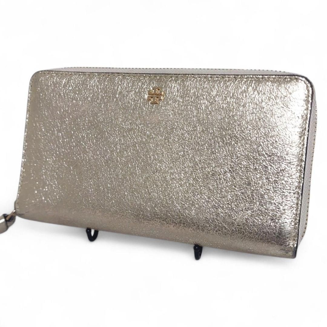 良品 トリーバーチ 長財布 ゴールド ロングウォレット