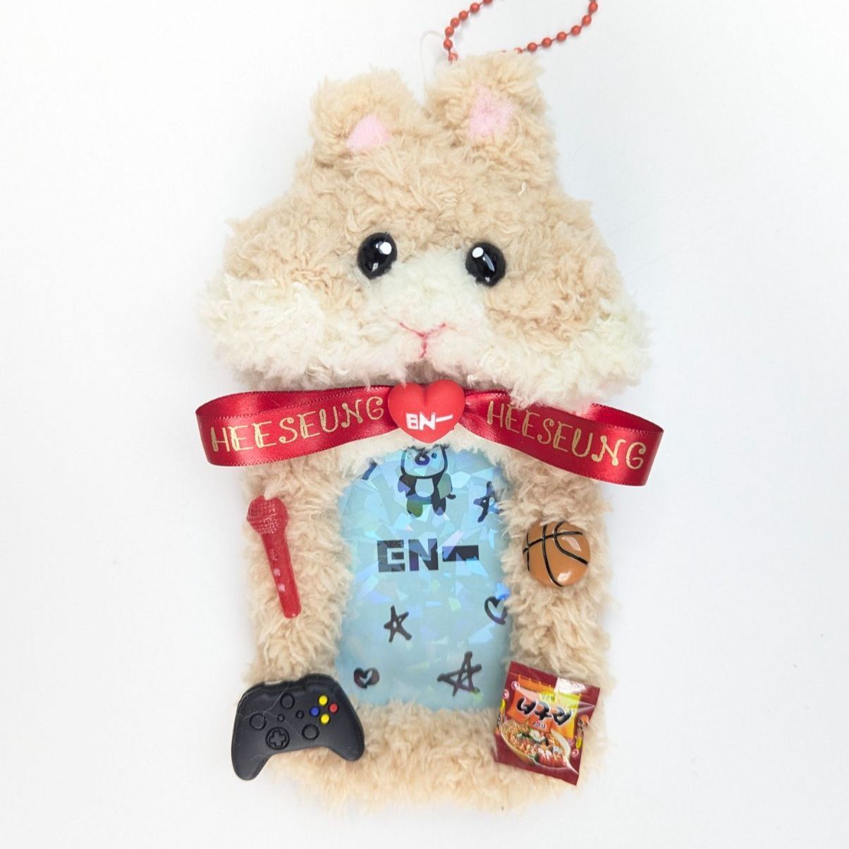 ENHYPENのヒスンモチーフ ハムスター モルモット モールトレカケース