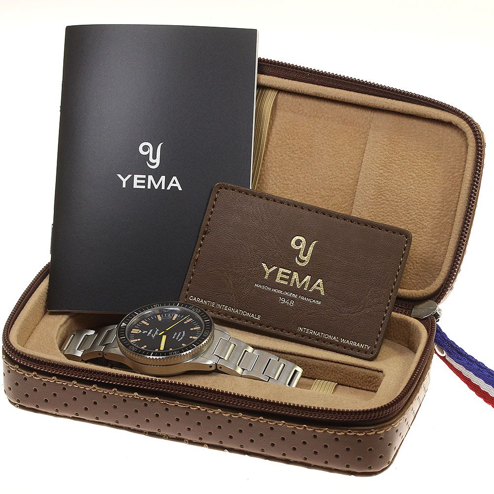 イエマ YEMA YNAV2019-AMS ナビグラフ 自動巻き メンズ良品内箱・保証書付き_817983