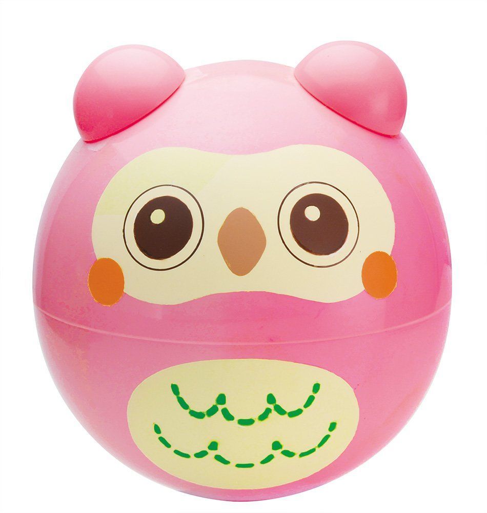 起き上がりこぼし 赤ちゃん (チャイム/音が鳴る) 人形 ベビートイ ギフト (日本製) ふくろうのポロンちゃん プレゼント トイローヤル