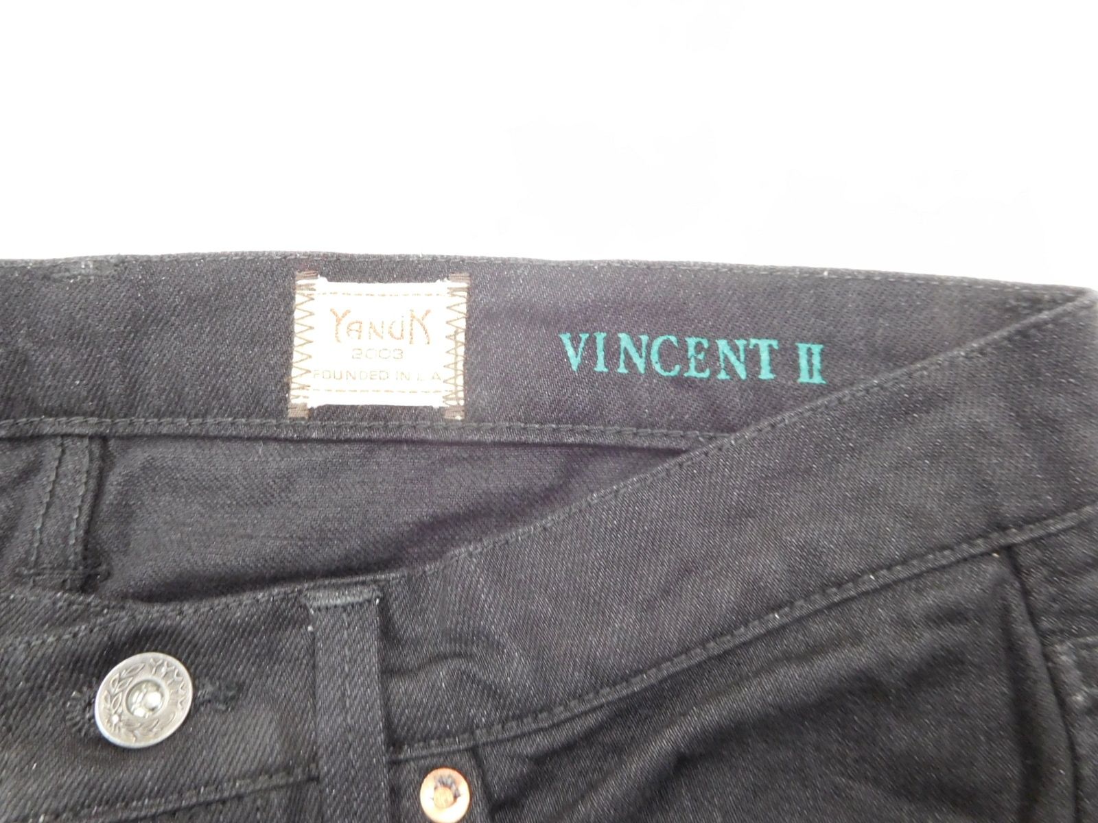 タグ付！YANUK ヤヌーク 藤原裕 VINCENT Ⅱ デニムパンツ
