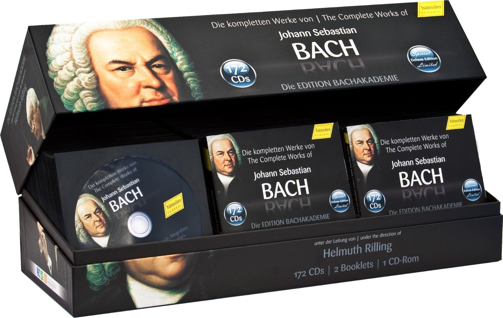 Bach premium edition CD ④6枚組 CD】Johann Sebastian Bach%ｶﾝﾏ% Helmuth Rilling : Complete